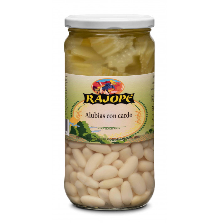ALUBIAS CON CARDO