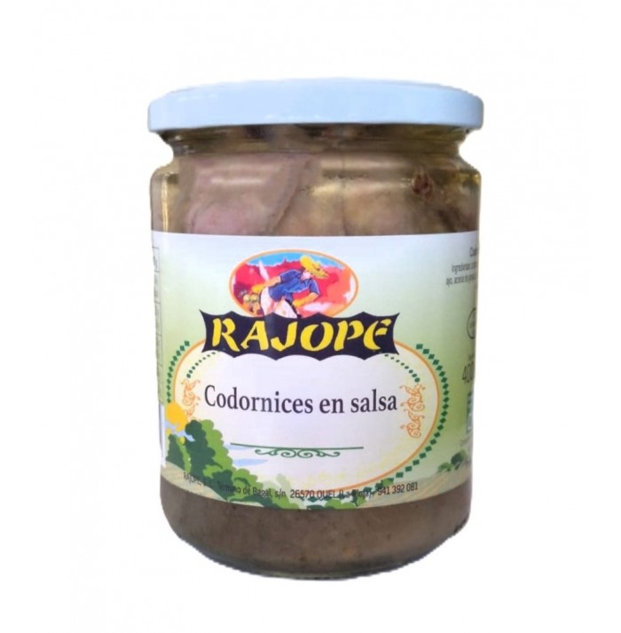 CODORNICES ENTERAS EN SALSA